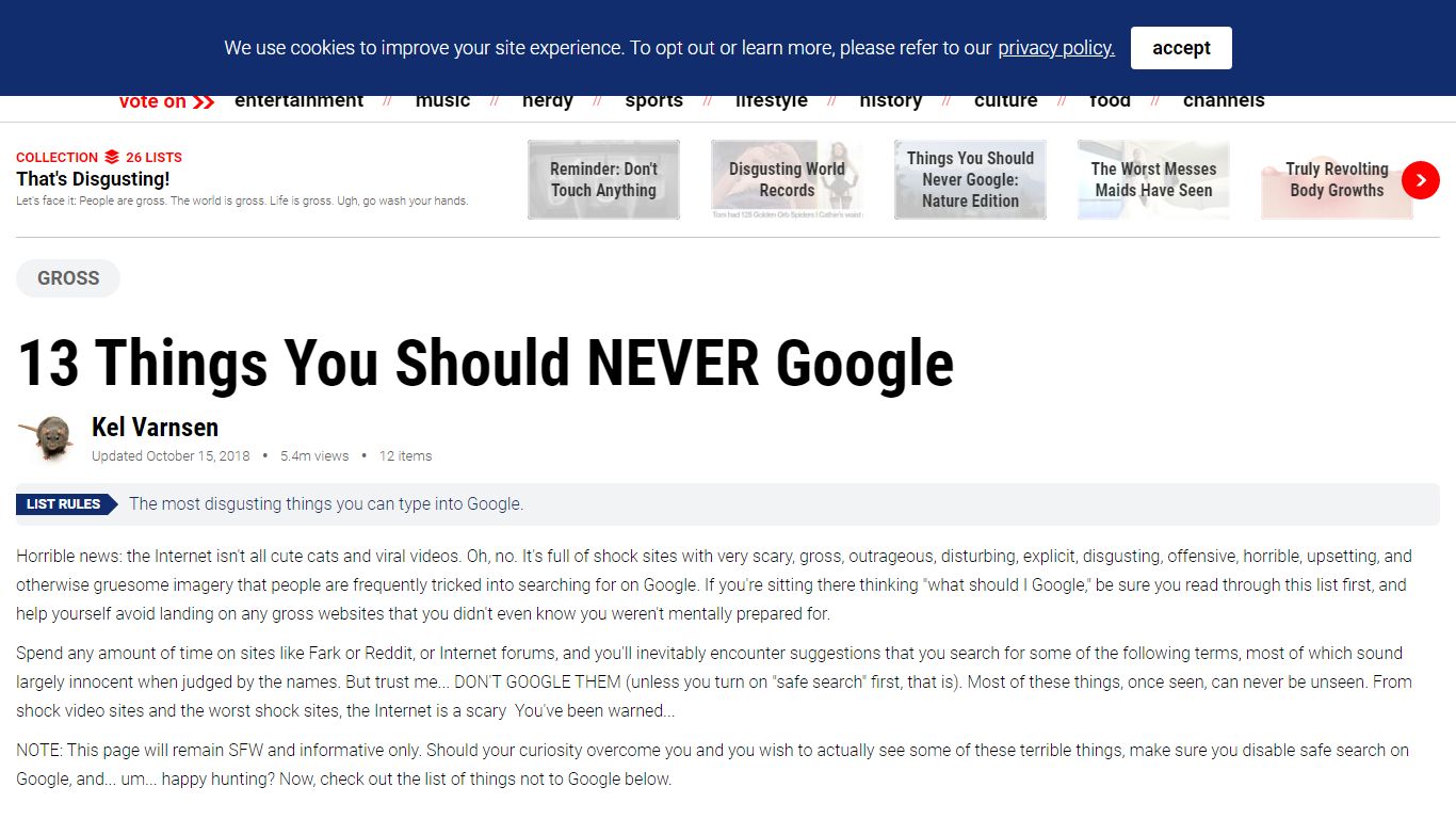 Top Things Not to Search on Google | List of Internet Shock Videos ...