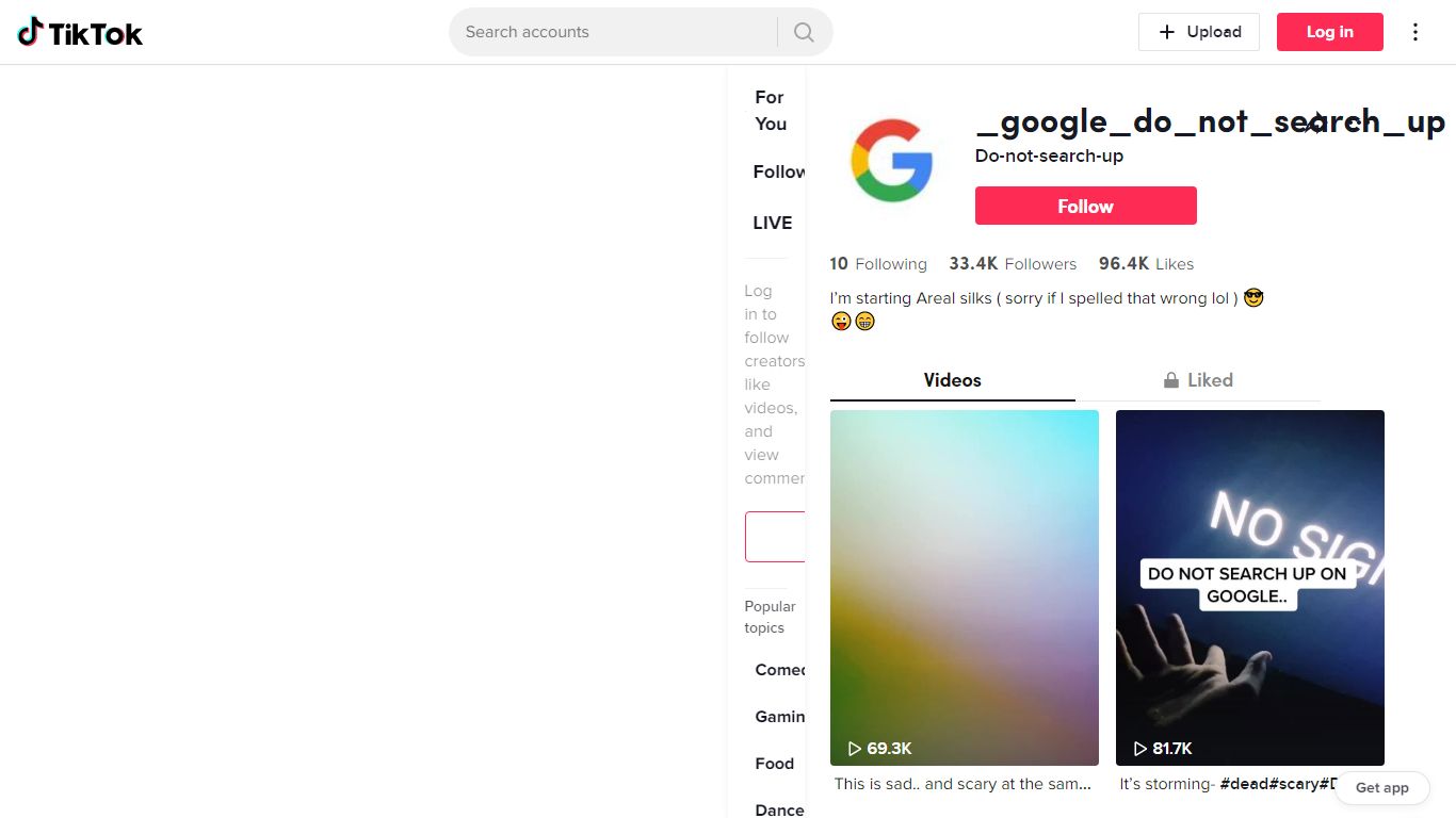 Do-not-search-up (@_google_do_not_search_up) TikTok | Watch Do-not ...